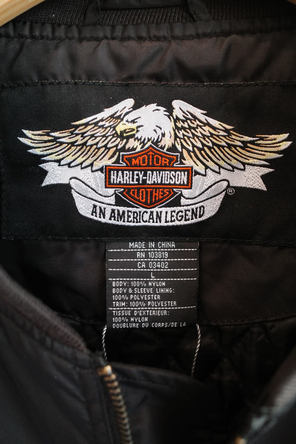 HARLEY DAVIDSON 할리데이비슨 플레임 봄버자켓 상품이미지3