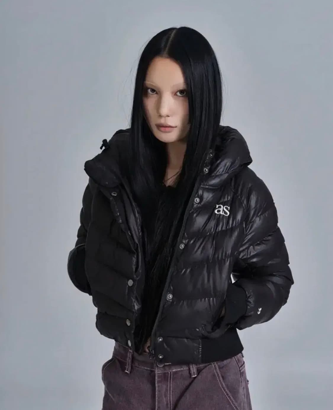 애즈온 숏푸퍼 자켓 패딩  상품이미지1