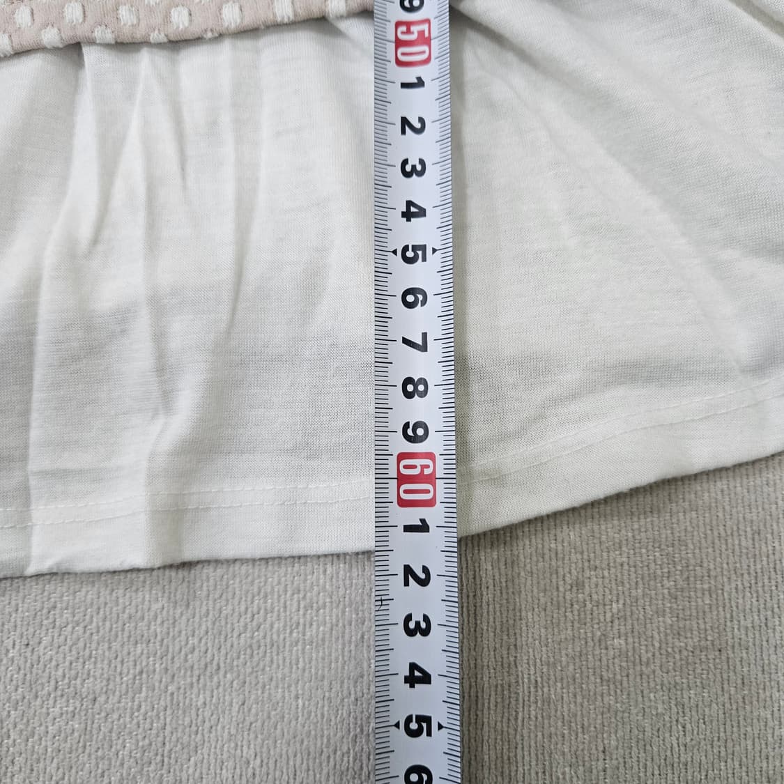 90 YESSE 레이어드 텍스처 긴팔티 0402Y 상품이미지6