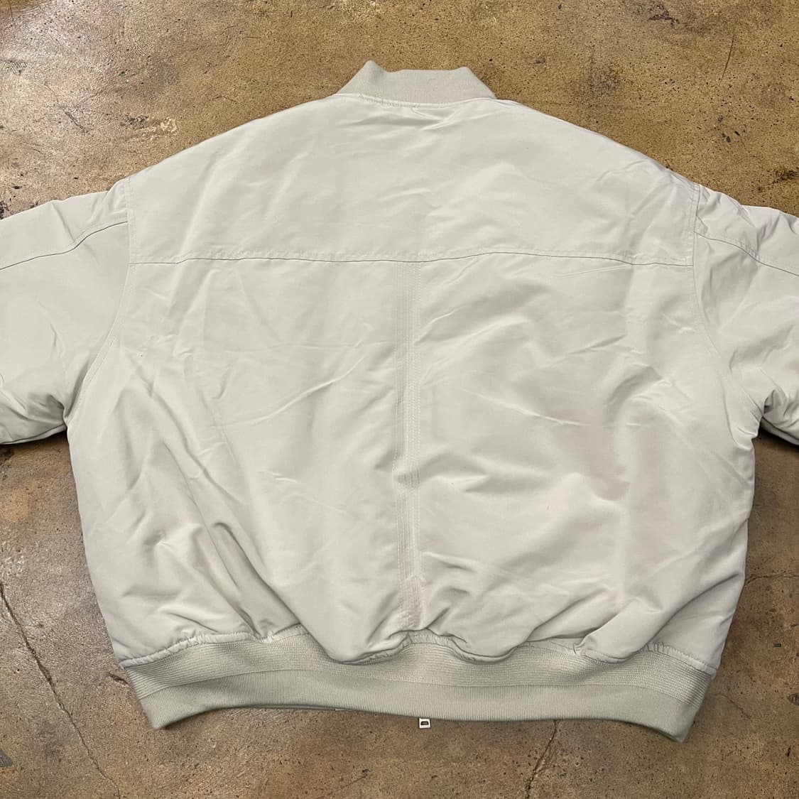 [정품/L] 코드그라피 봄버 자켓 아이보리 b17 상품이미지4