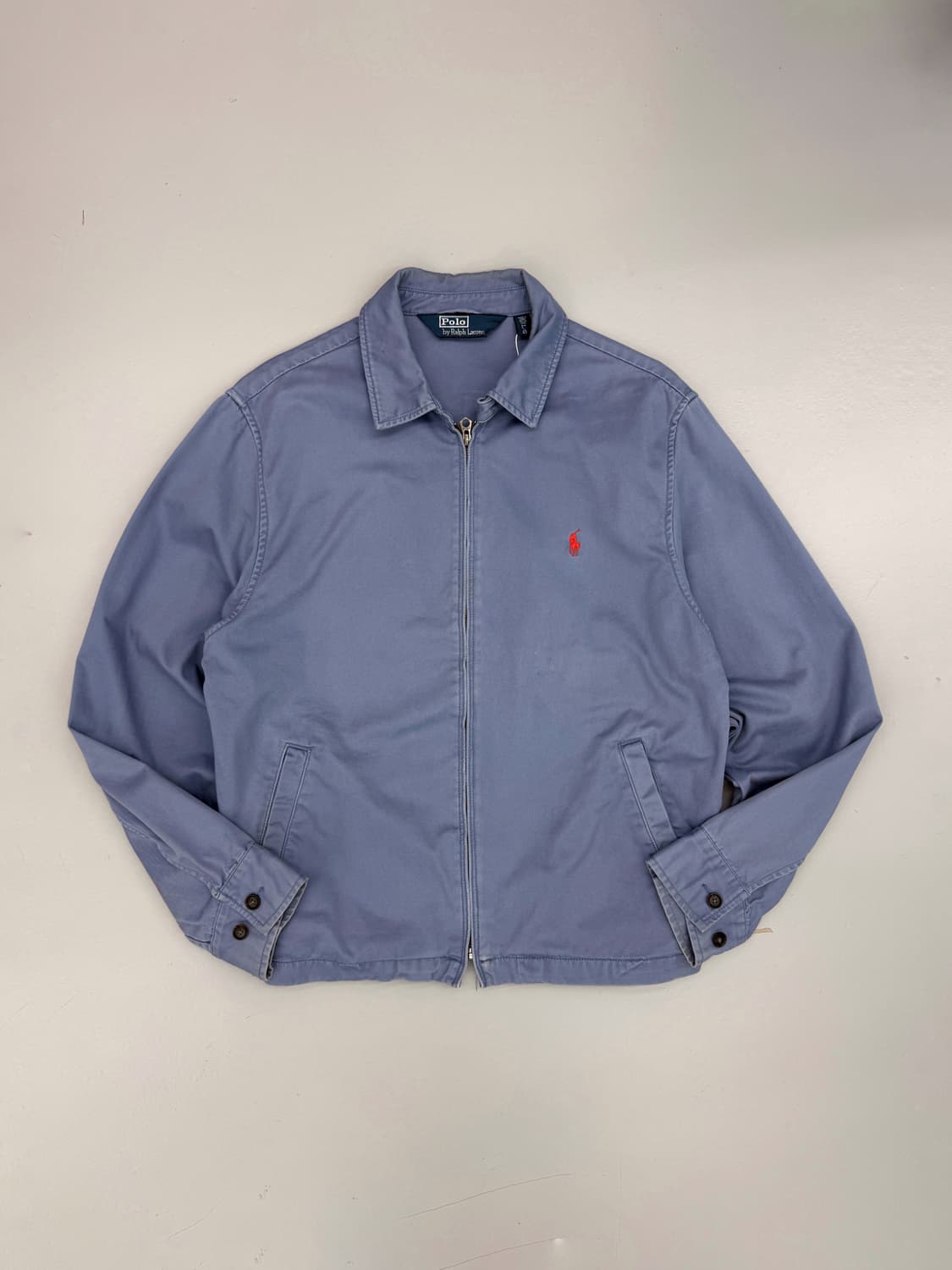 폴로 랄프로렌 루즈핏 스카이블루 코튼 스윙 블루종 자켓  상품이미지1