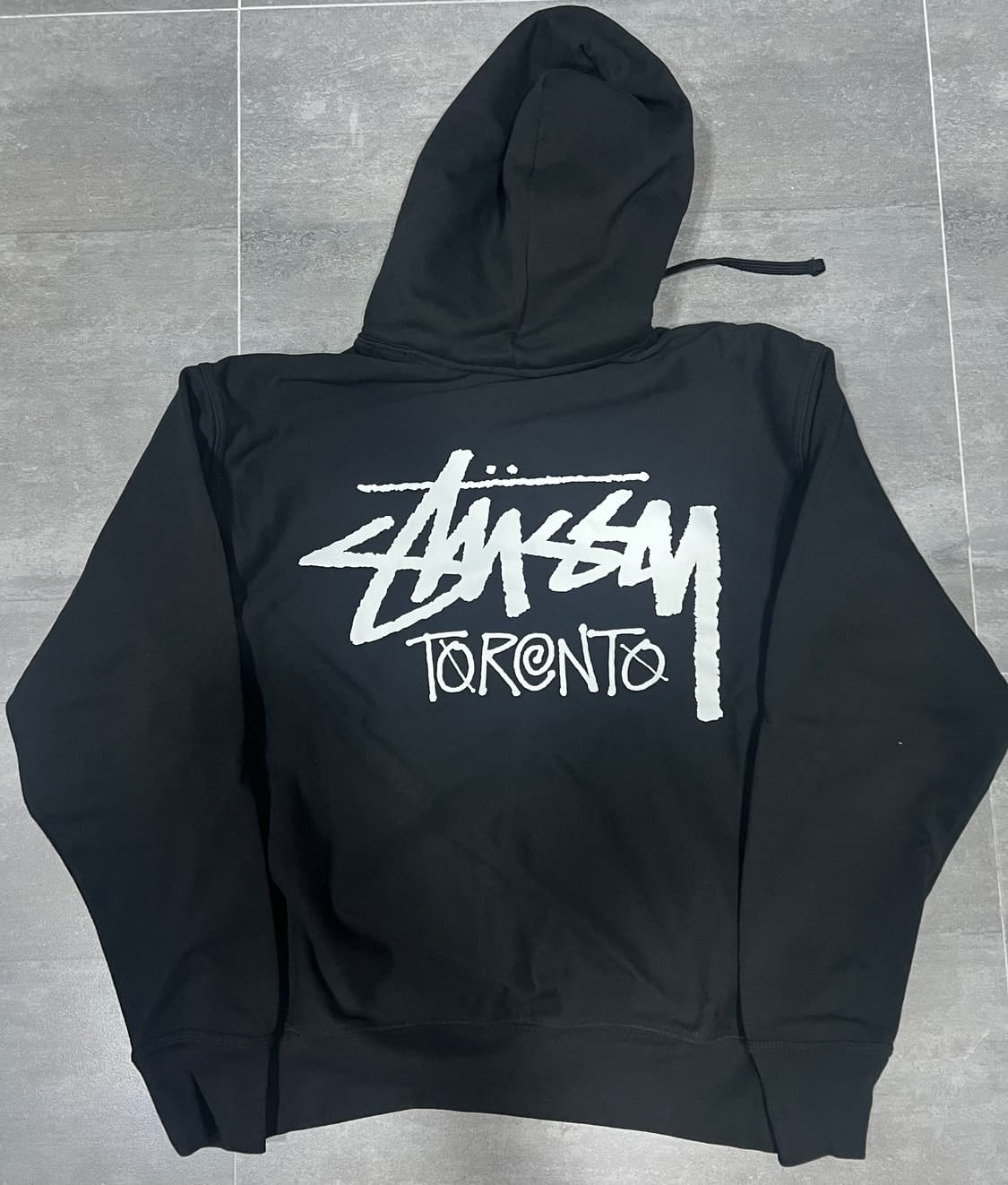 스투시 토론토 후드 블랙 S사이즈 상품이미지1