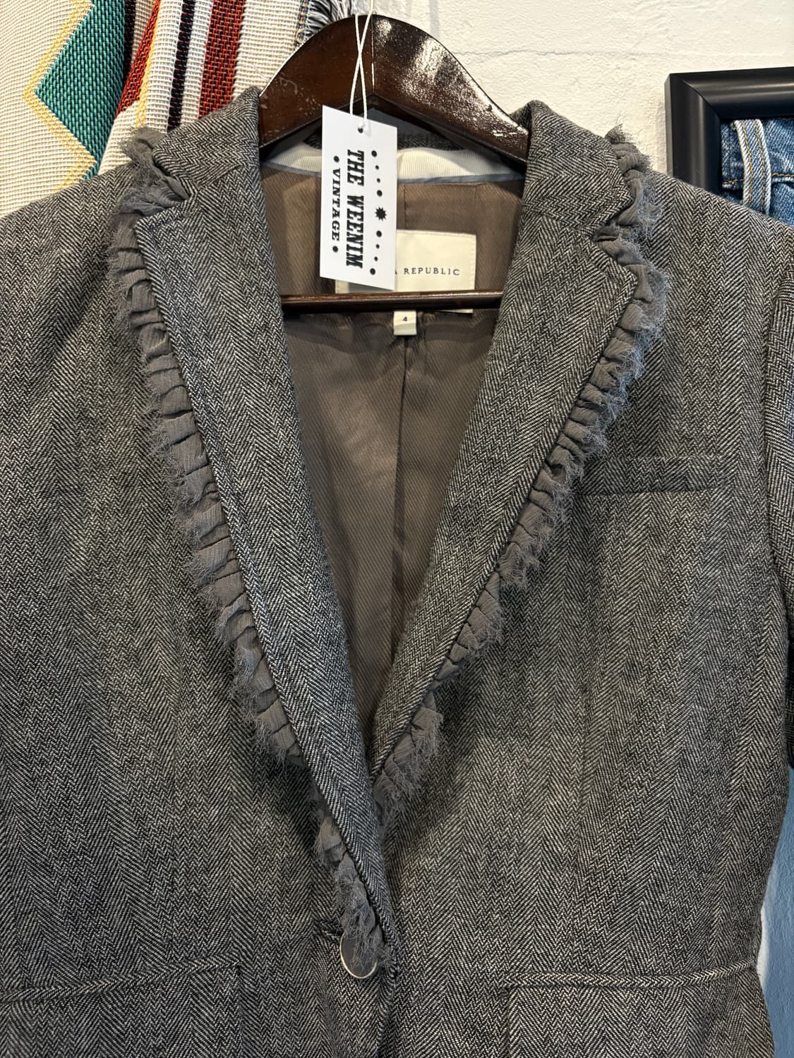 Banana republic 울 혼방 자켓 상품이미지2