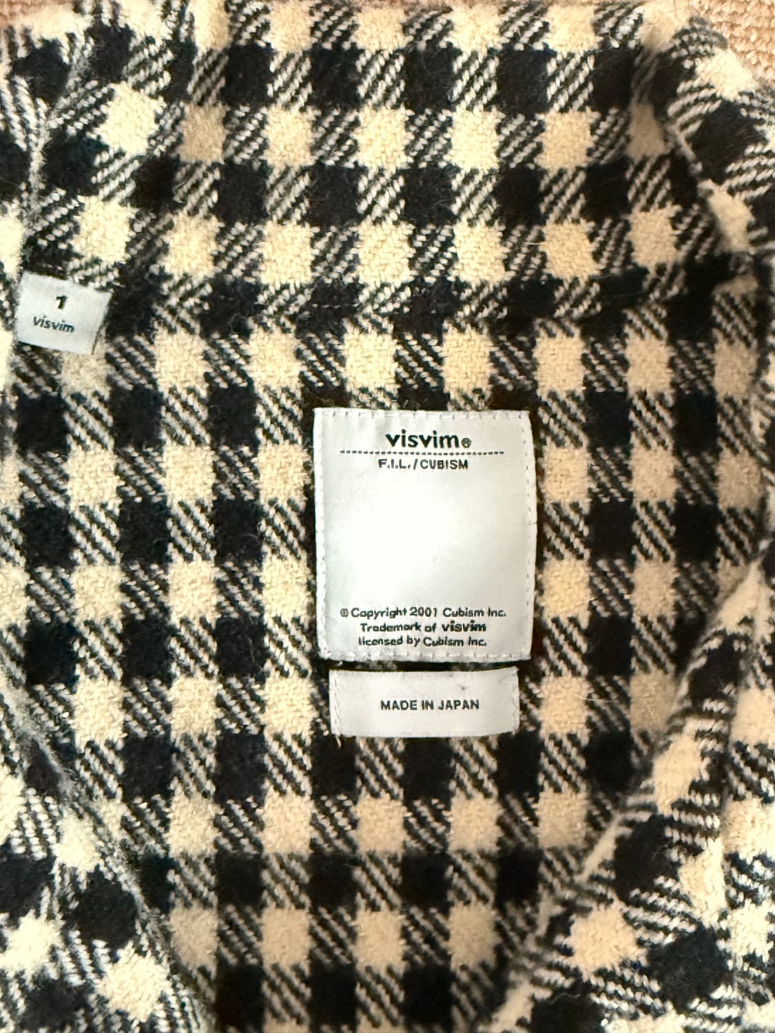 Visvim Black Check Big Game Shirts 상품이미지4