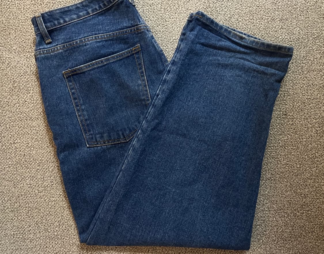 라브로스 데이지 데님 배기 팬츠 상품이미지2