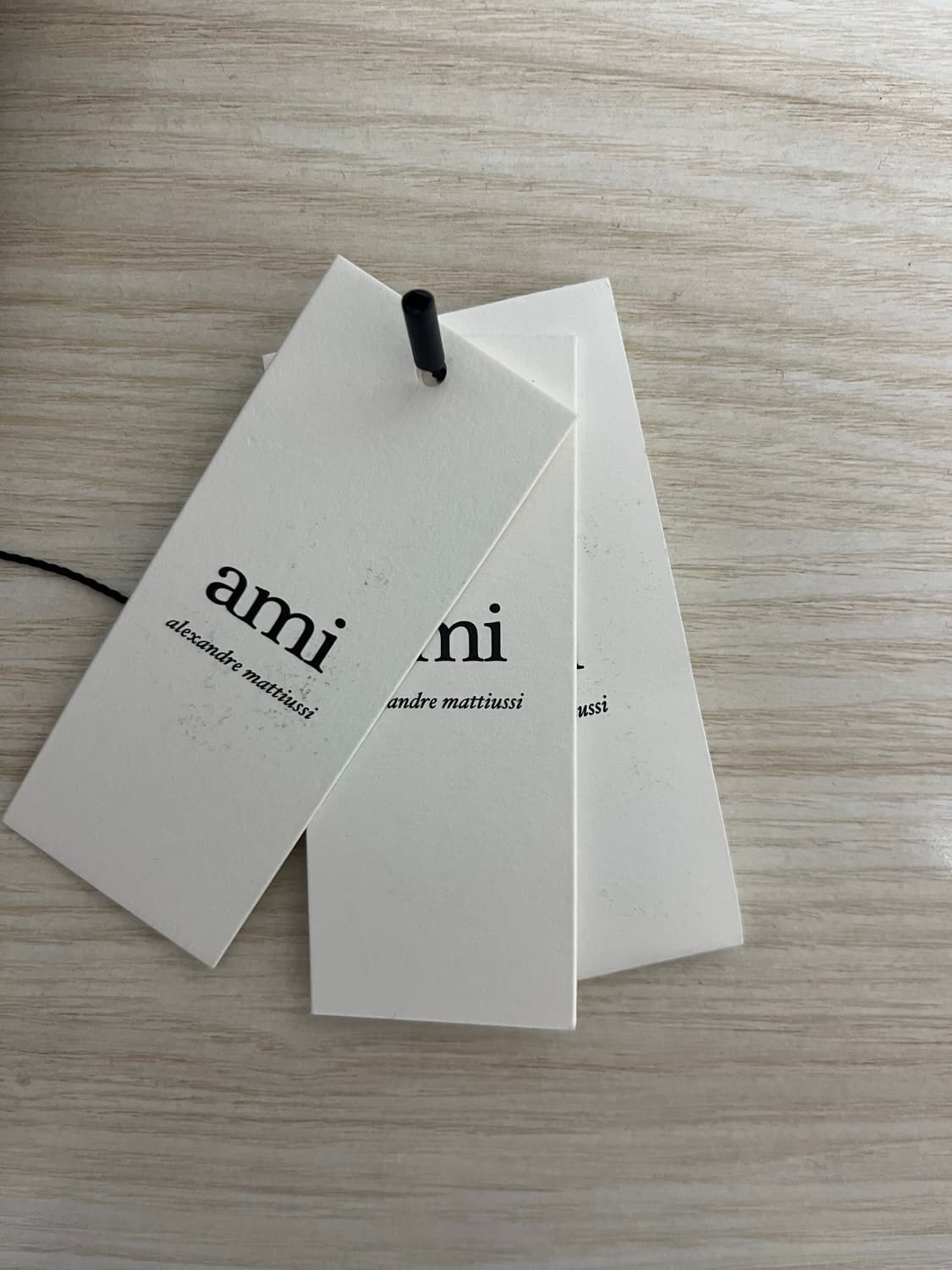 (택동봉) 아미 빅로고 블랙 가디건 상품이미지5