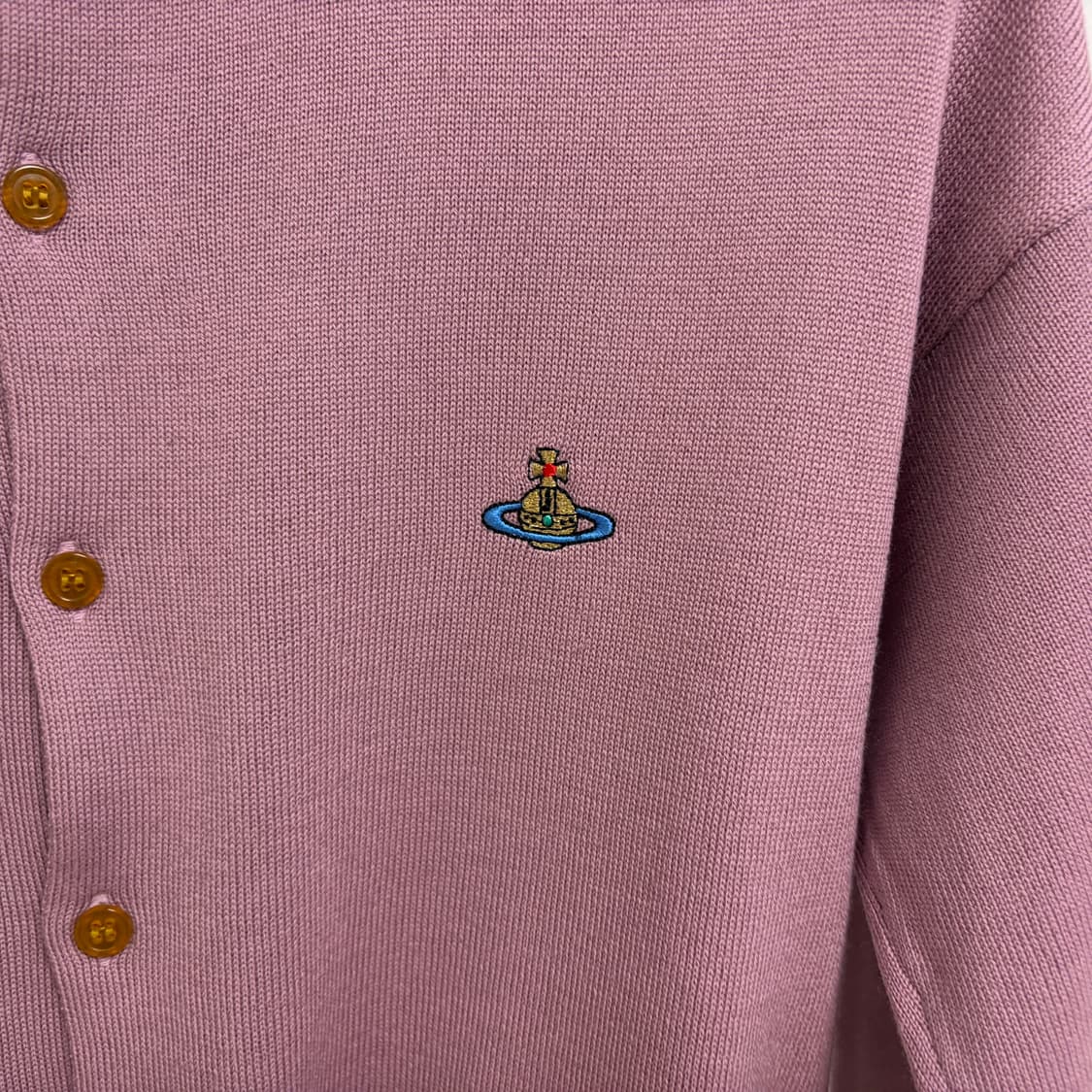 비비안웨스트우드 임포트 퍼플 울 가디건 상품이미지3