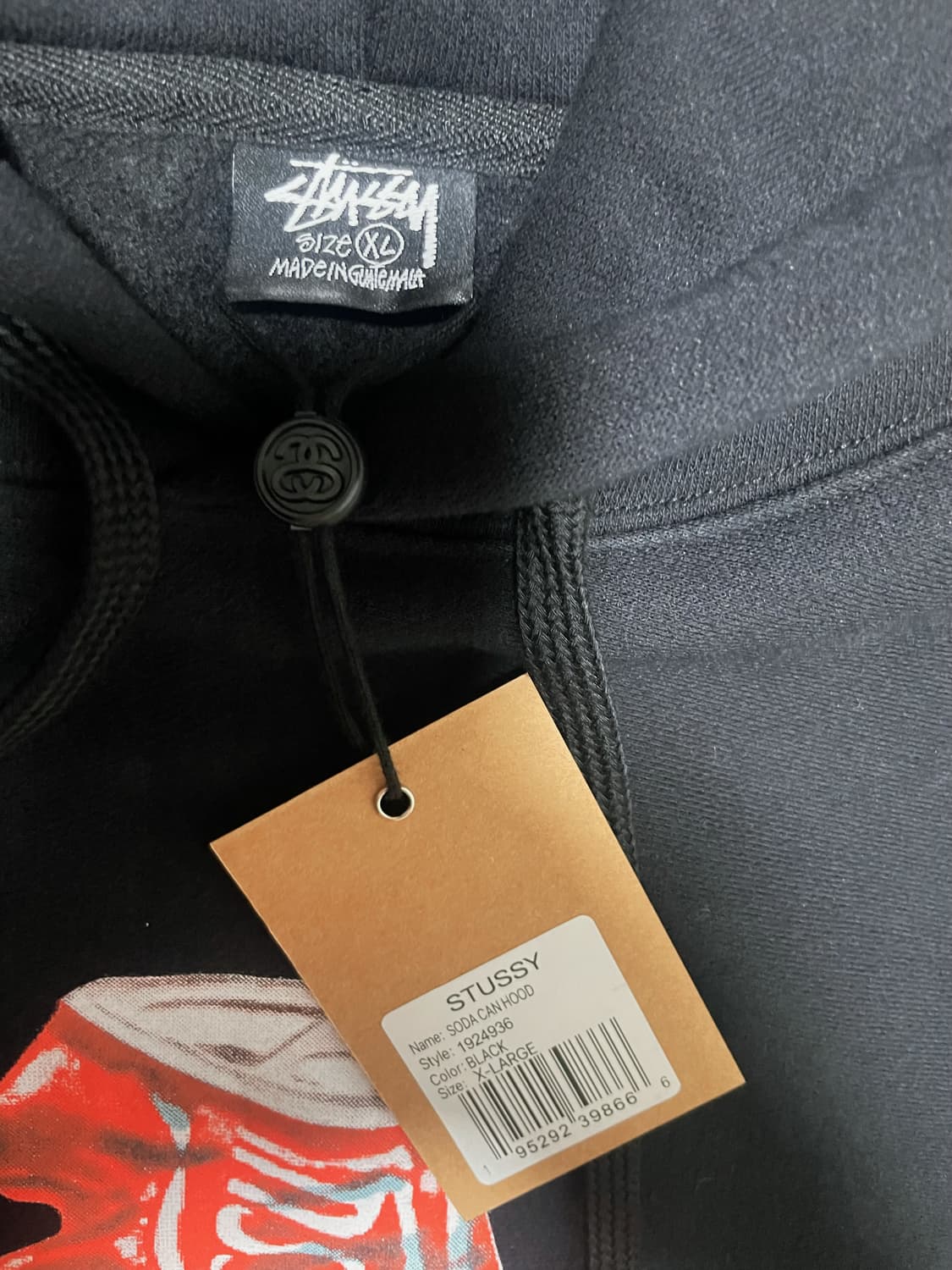 스투시 기모후드 새상품 상품이미지3