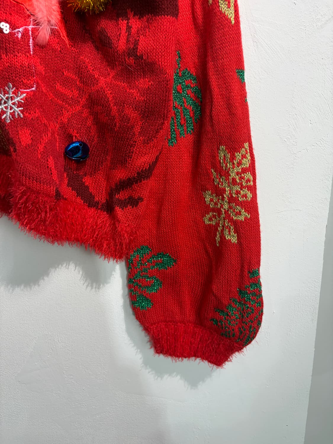 U.S.A. 크리스마스 플라밍고 어글리니트 L (종소리) 어글리스웨터 상품이미지7