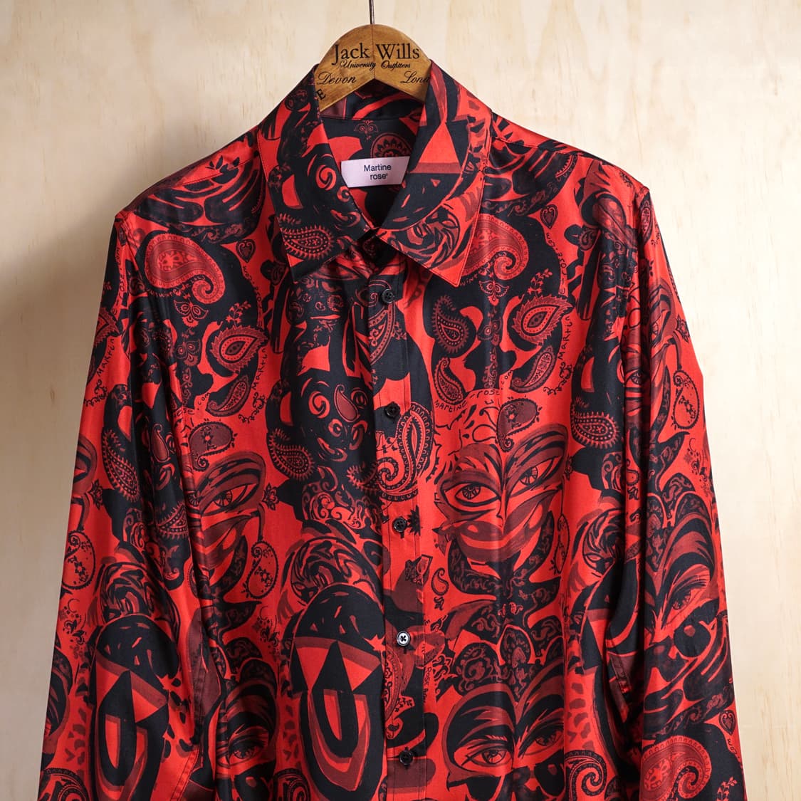 마틴로즈 23AW 클래식 실크 셔츠 상품이미지5