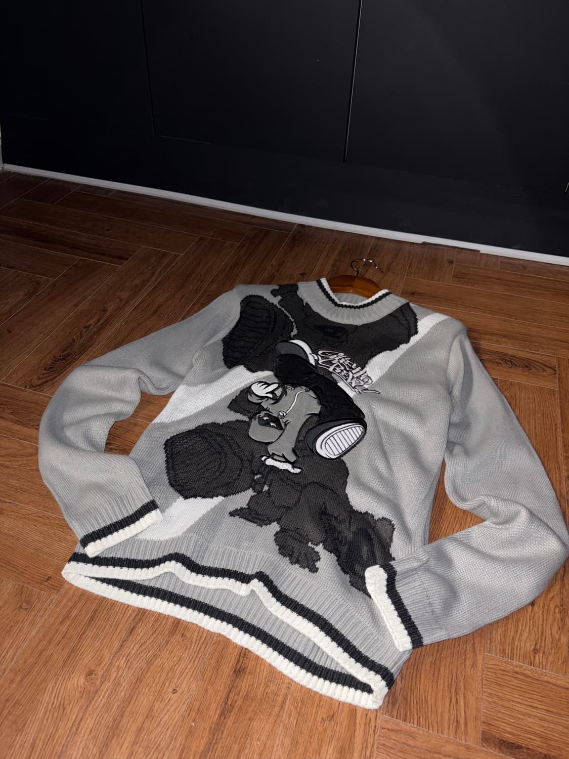 Ghetto Crew 빈티지 니트 상품이미지1