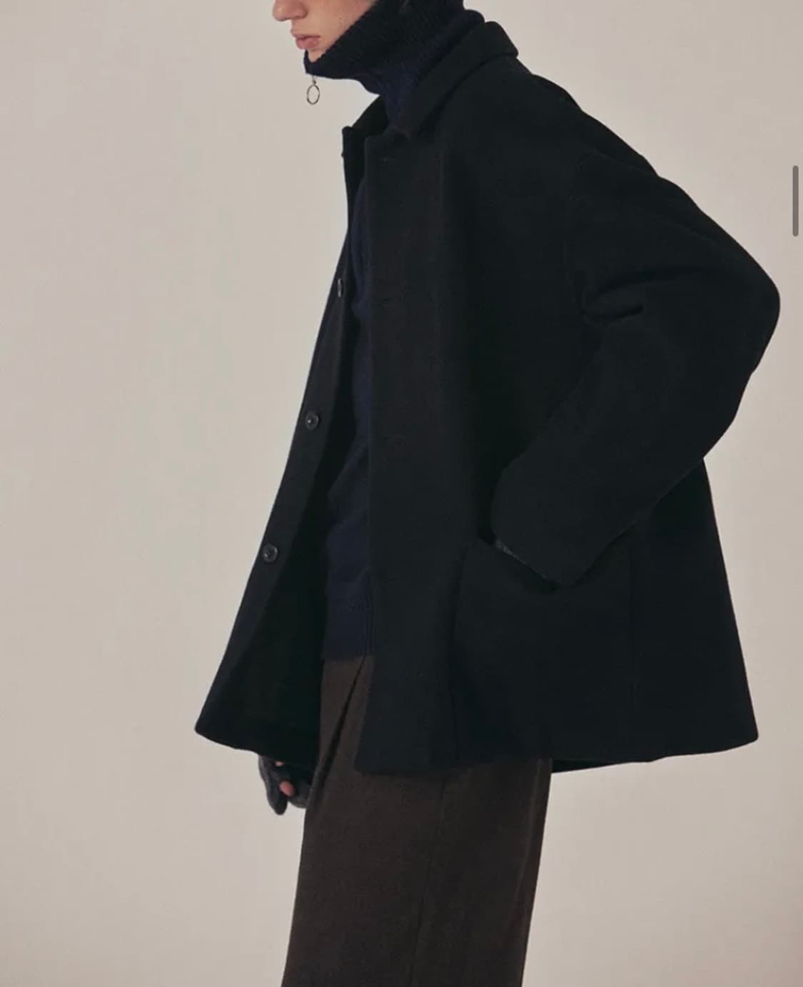 토마스모어 코트 M-네이비 상품이미지10