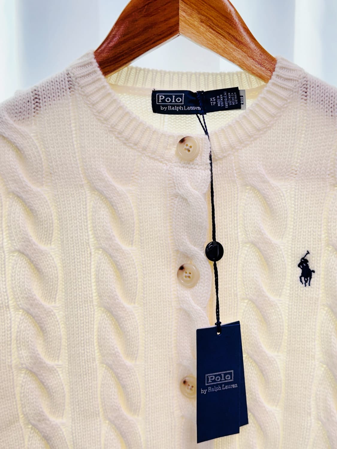 새상품 [폴로 울캐시 가디건] 상품이미지4