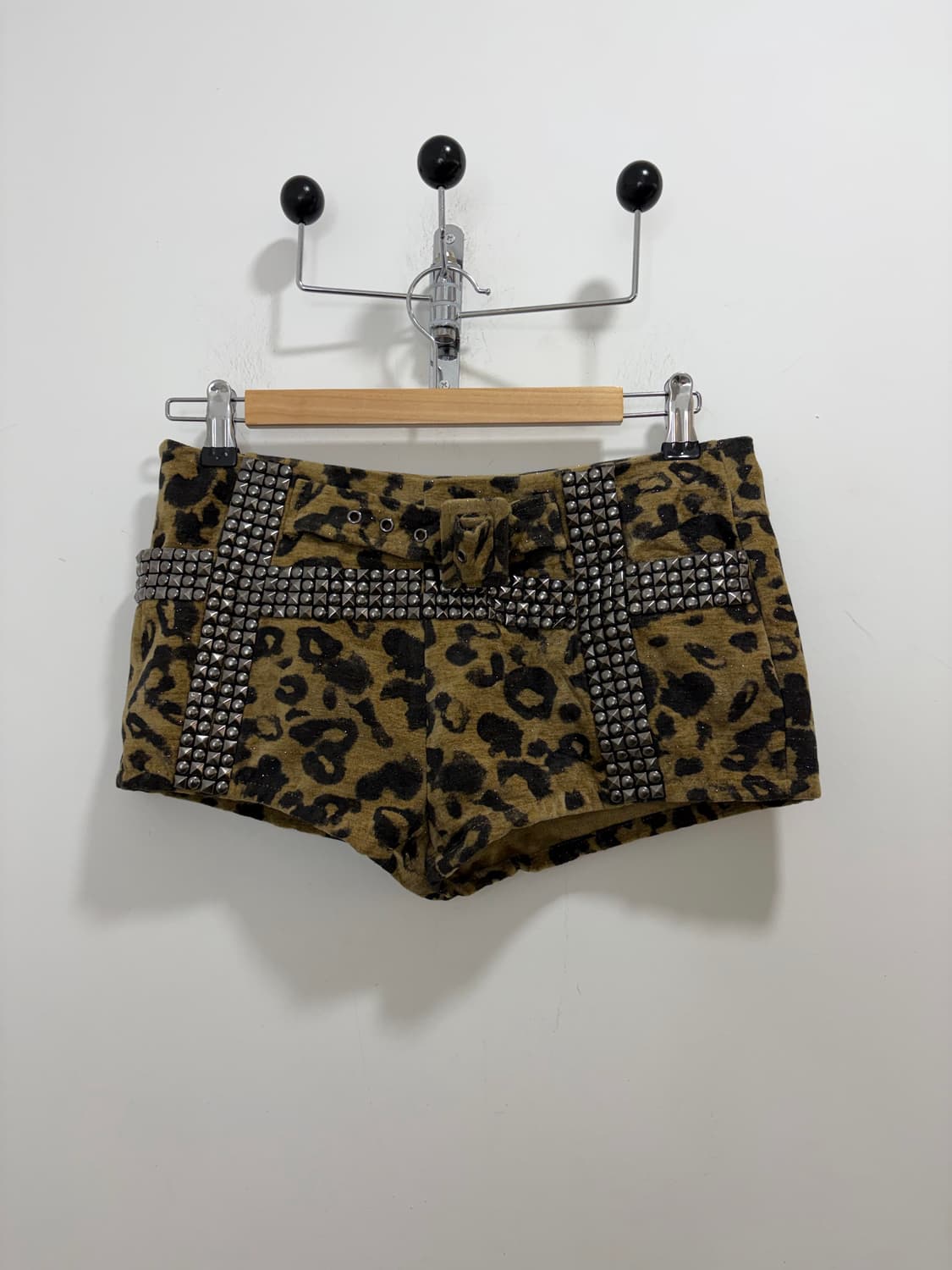 froglet 레오파드 갸루 펑크 숏팬츠 반바지 상품이미지1
