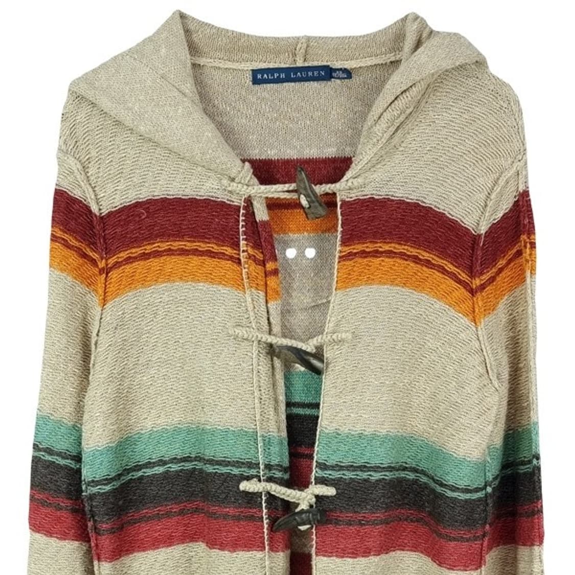 [폴로 랄프로렌] 에스닉 패턴 후드 토글 니트 롱 가디건 M17573 상품이미지4