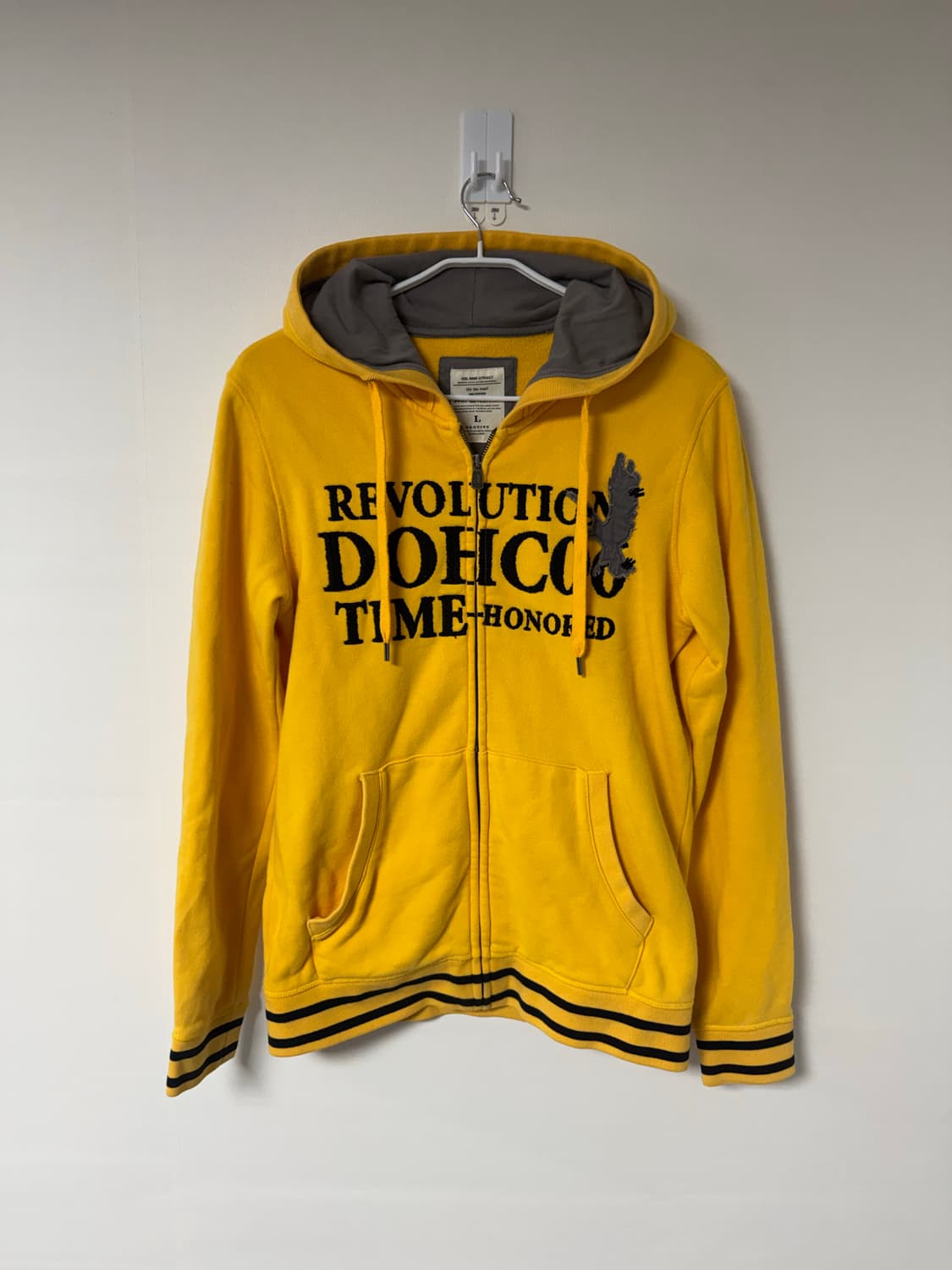 L) DOHC 옐로우 후드집업  상품이미지1