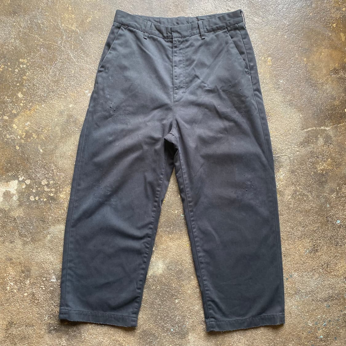 (2) 안셀름 데미지 와이드 치노 팬츠 상품이미지1