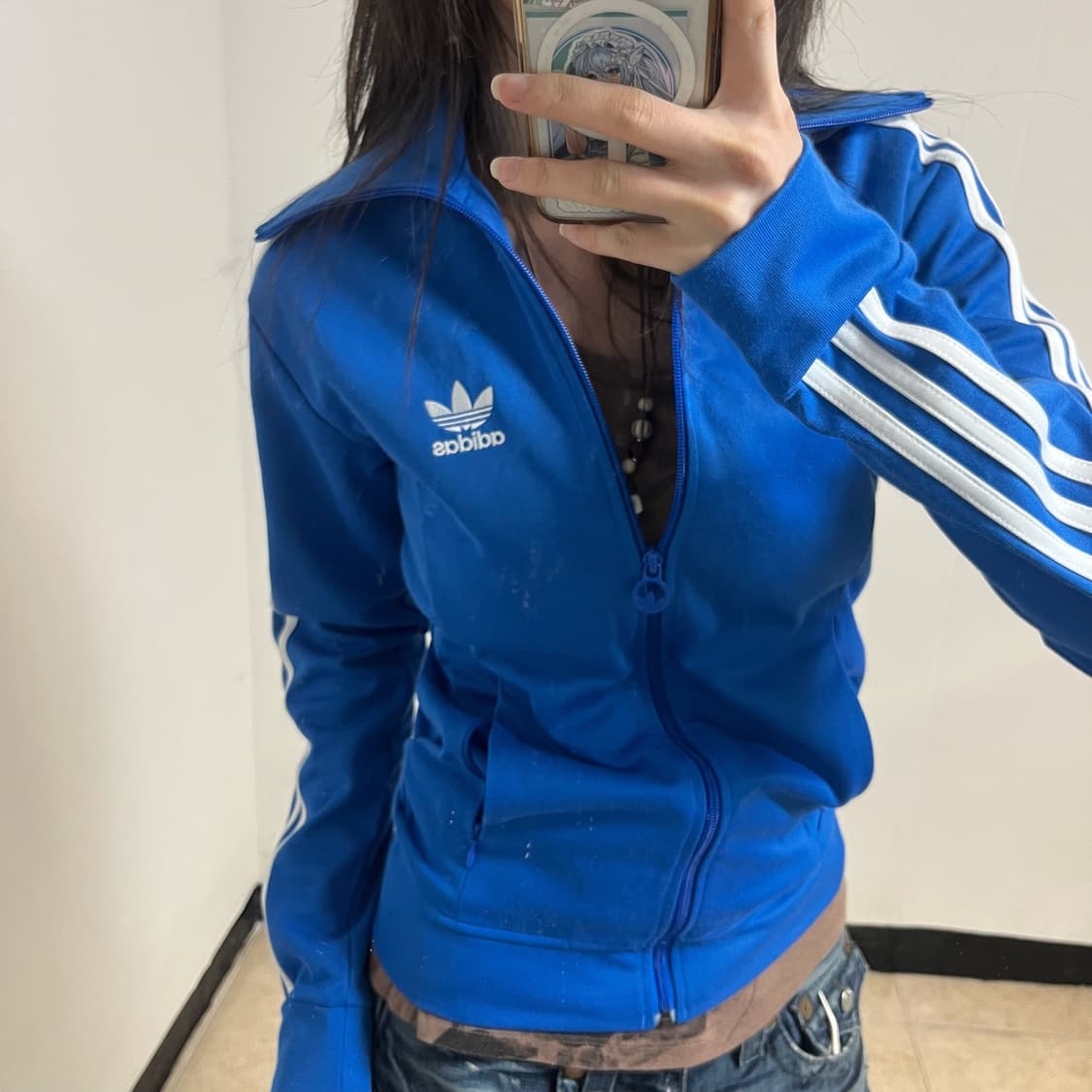 Adidas Blue Europa Track Jacket 상품이미지3