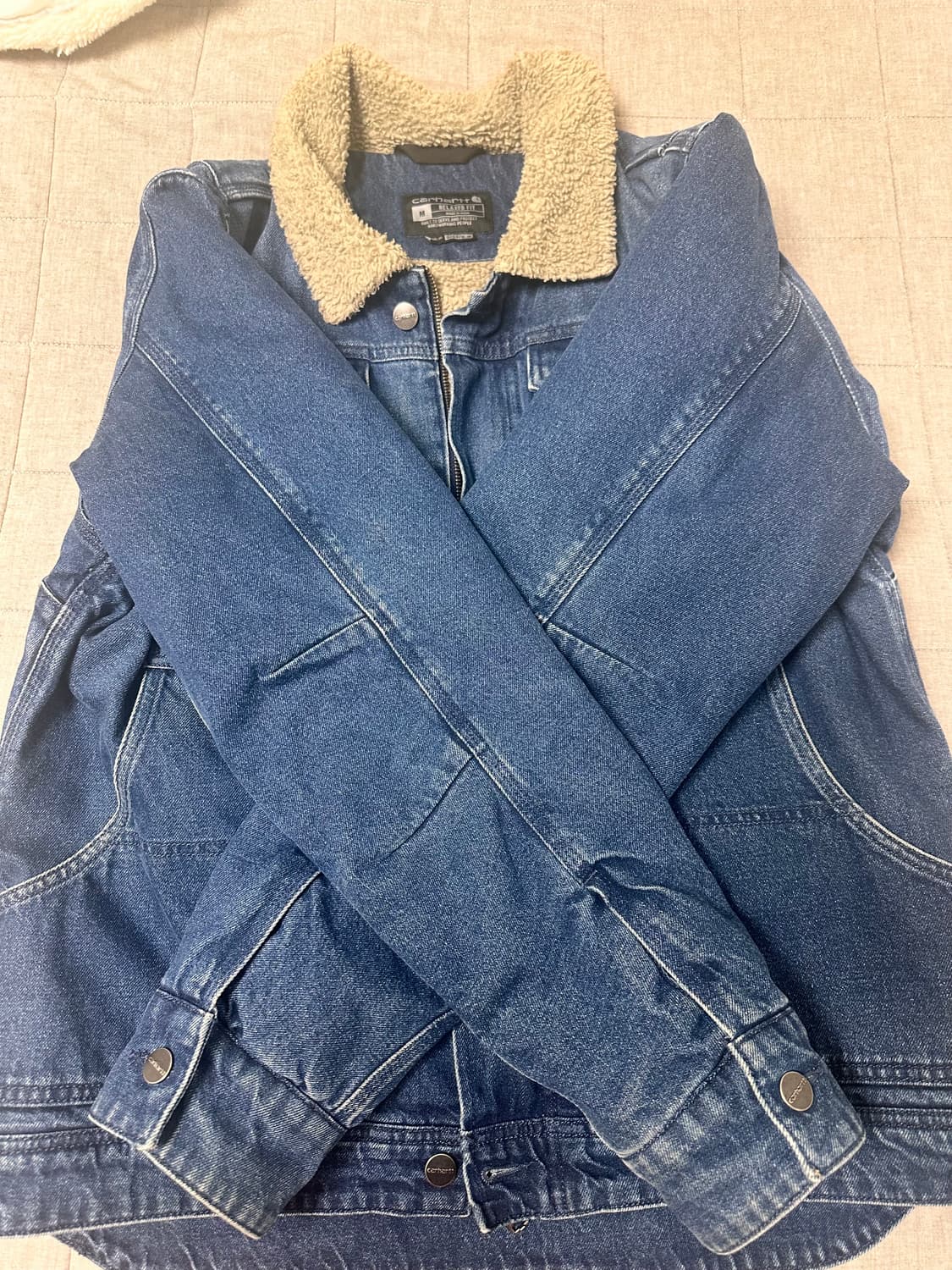 칼하트 데님 자켓!!(완전 새상품급 상품이미지3