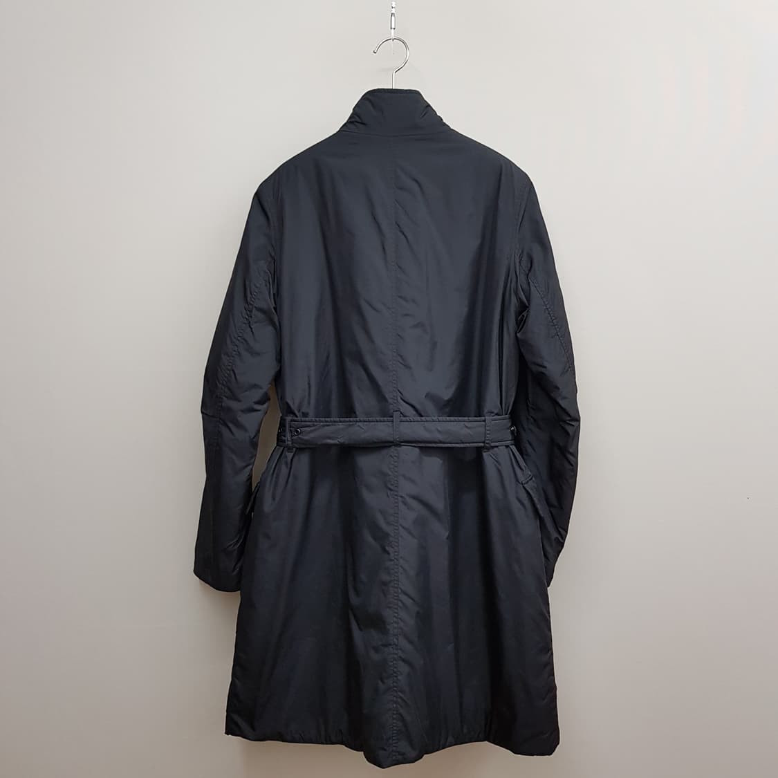 띠어리 theory 하이넥 벨티드 롱 패딩 코트 M사이즈 상품이미지5