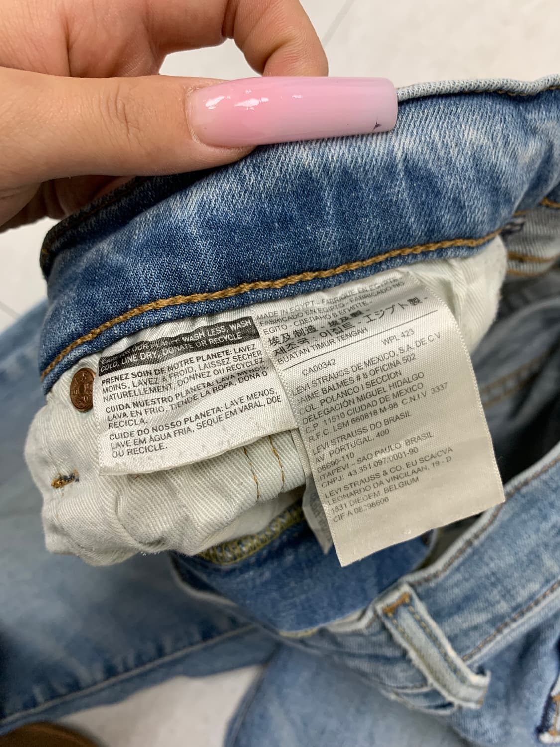 리바이스 512 데님 팬츠 #495 상품이미지5