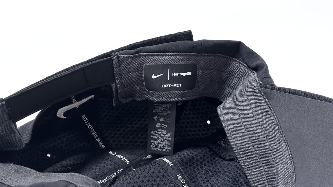나이키 헤리티지86 드라이핏 검정 볼캡 ‘Yesly’ 상품이미지9