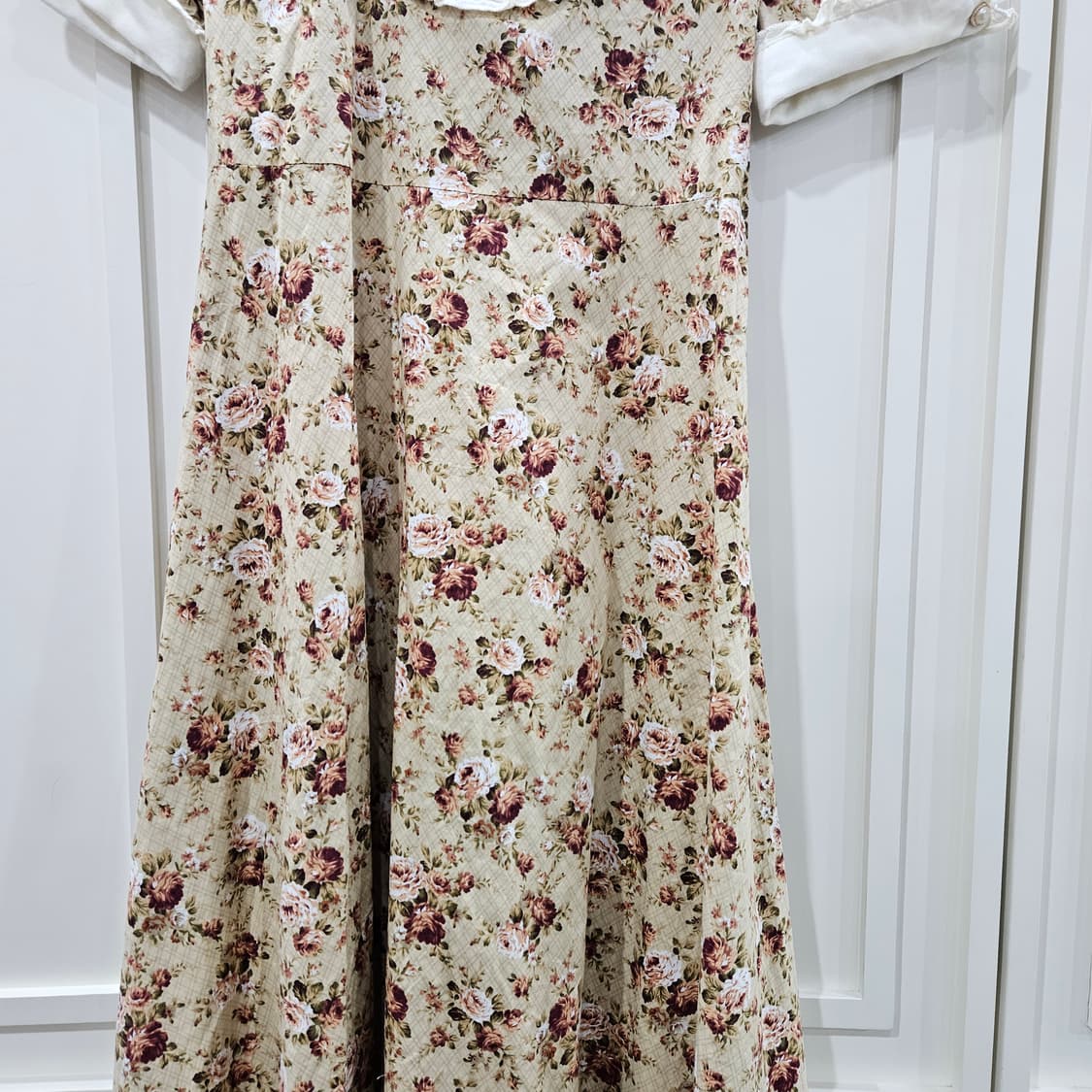 로즈 플라워 레이스 카라  원피스 상품이미지4