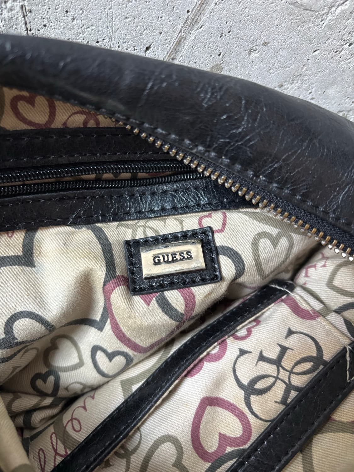 Guess lace up guyru style leather bag 상품이미지6