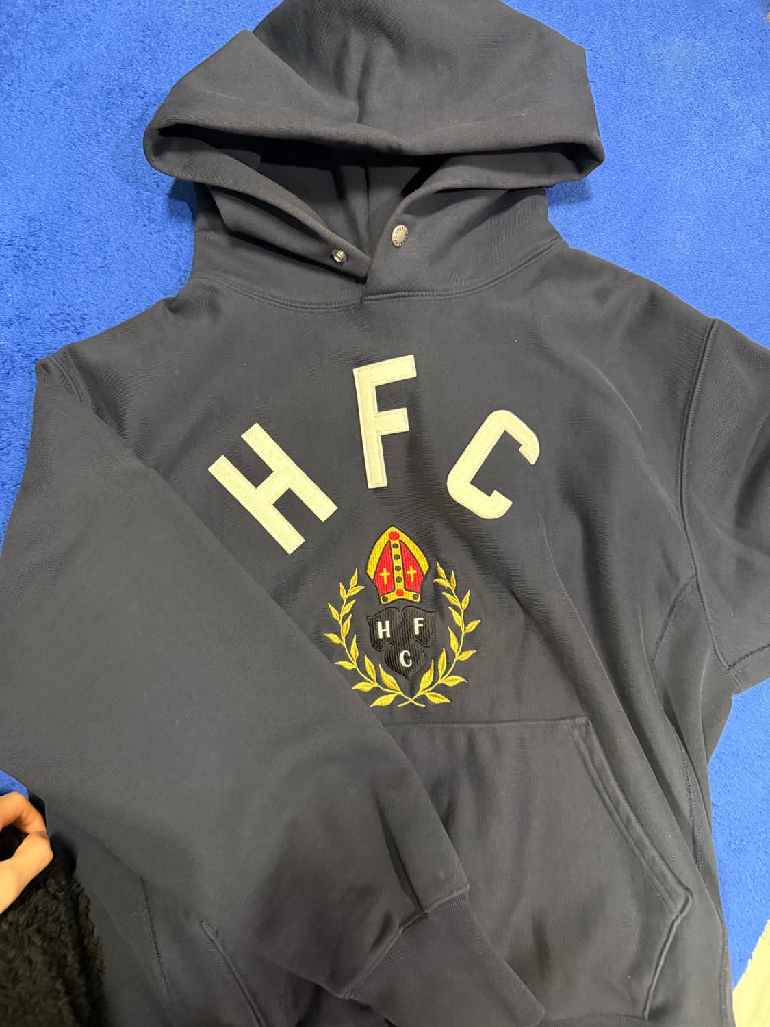 해리티지플로스 10주년 후드티 네이비 상품이미지1