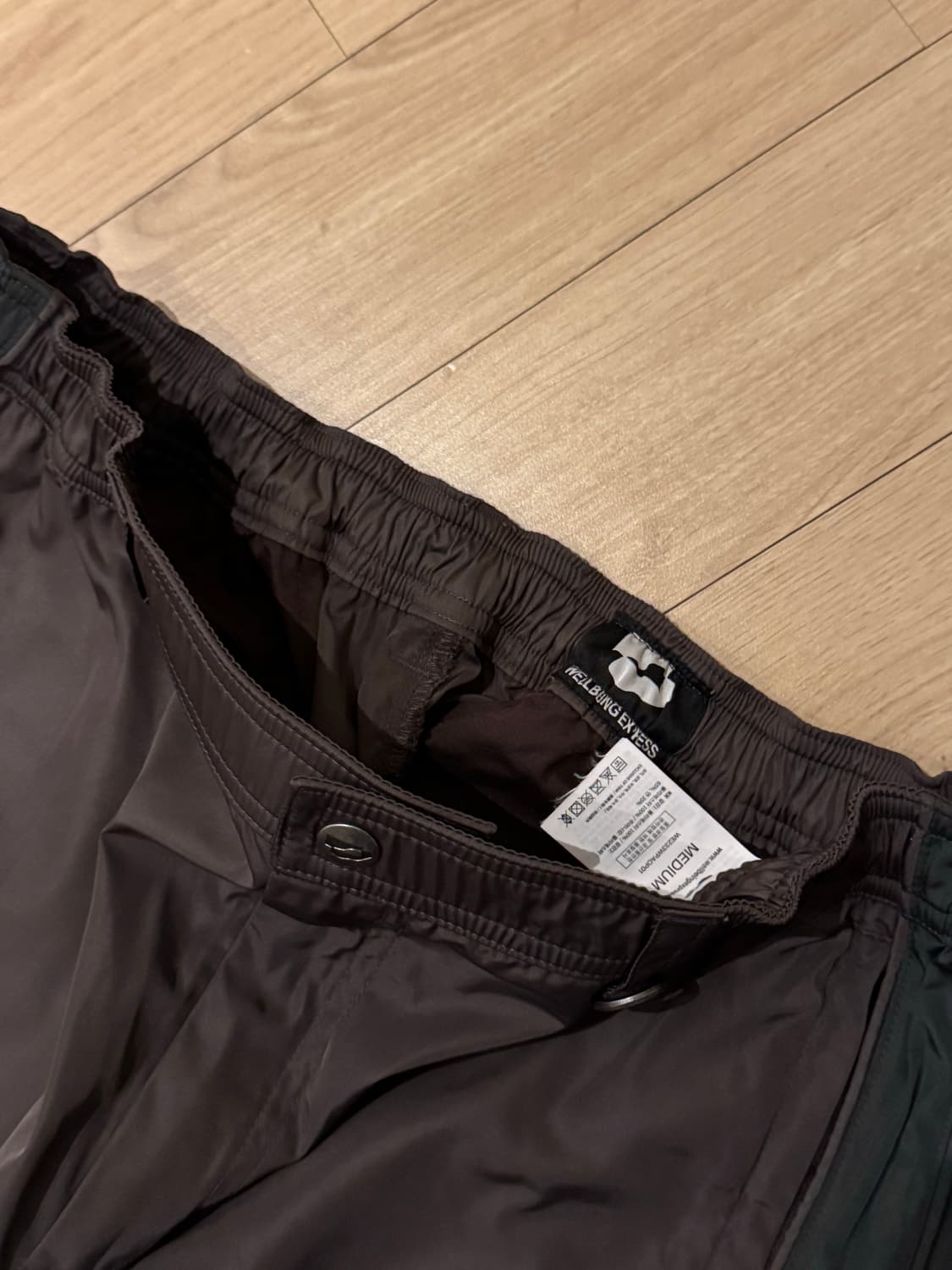 웰빙익스프레스 Nylon Pants Burgundy 상품이미지6