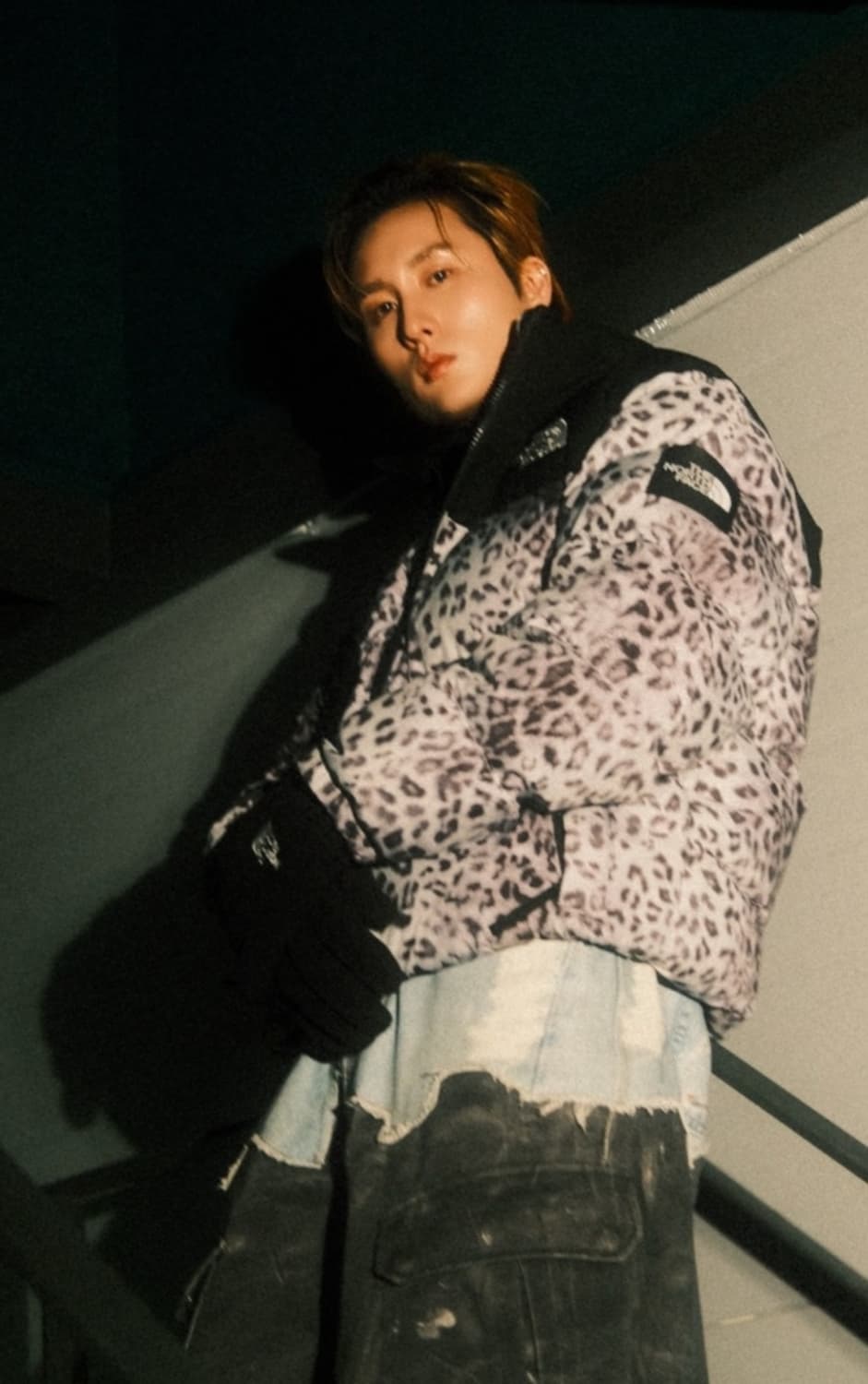 (정품/새제품/110) 노스페이스 노벨티 눕시 레오파드 실버 상품이미지4