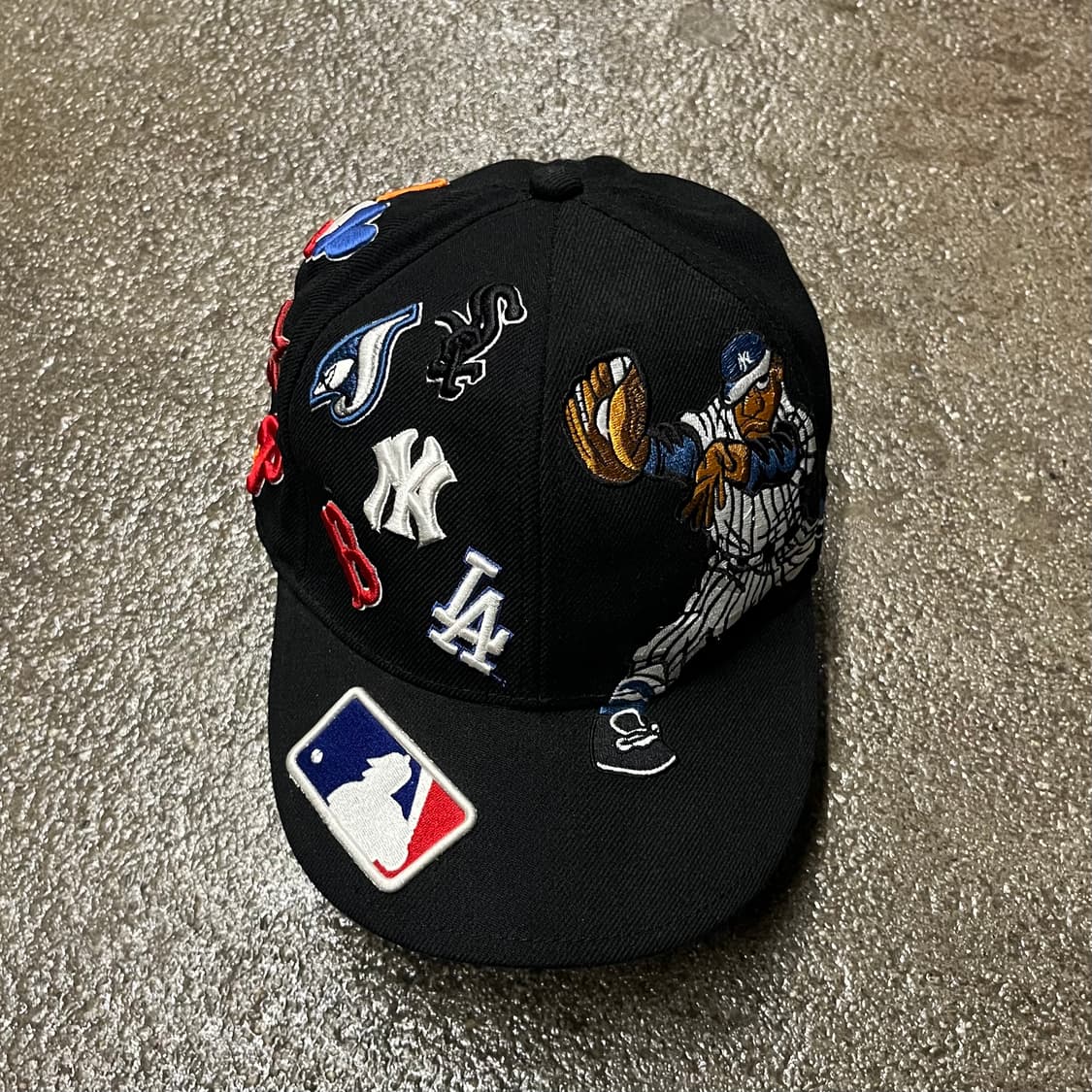 빈티지 MLB 올스타 멀티 로고 스냅백 (57cm) 상품이미지1