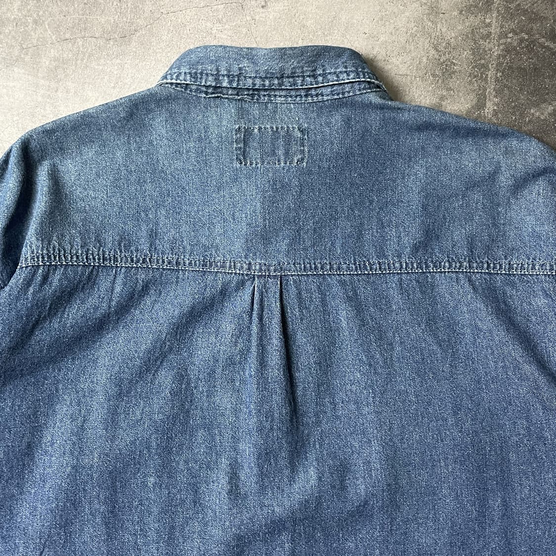UNKNOWN 빈티지 데님 코튼셔츠 A00424 상품이미지7