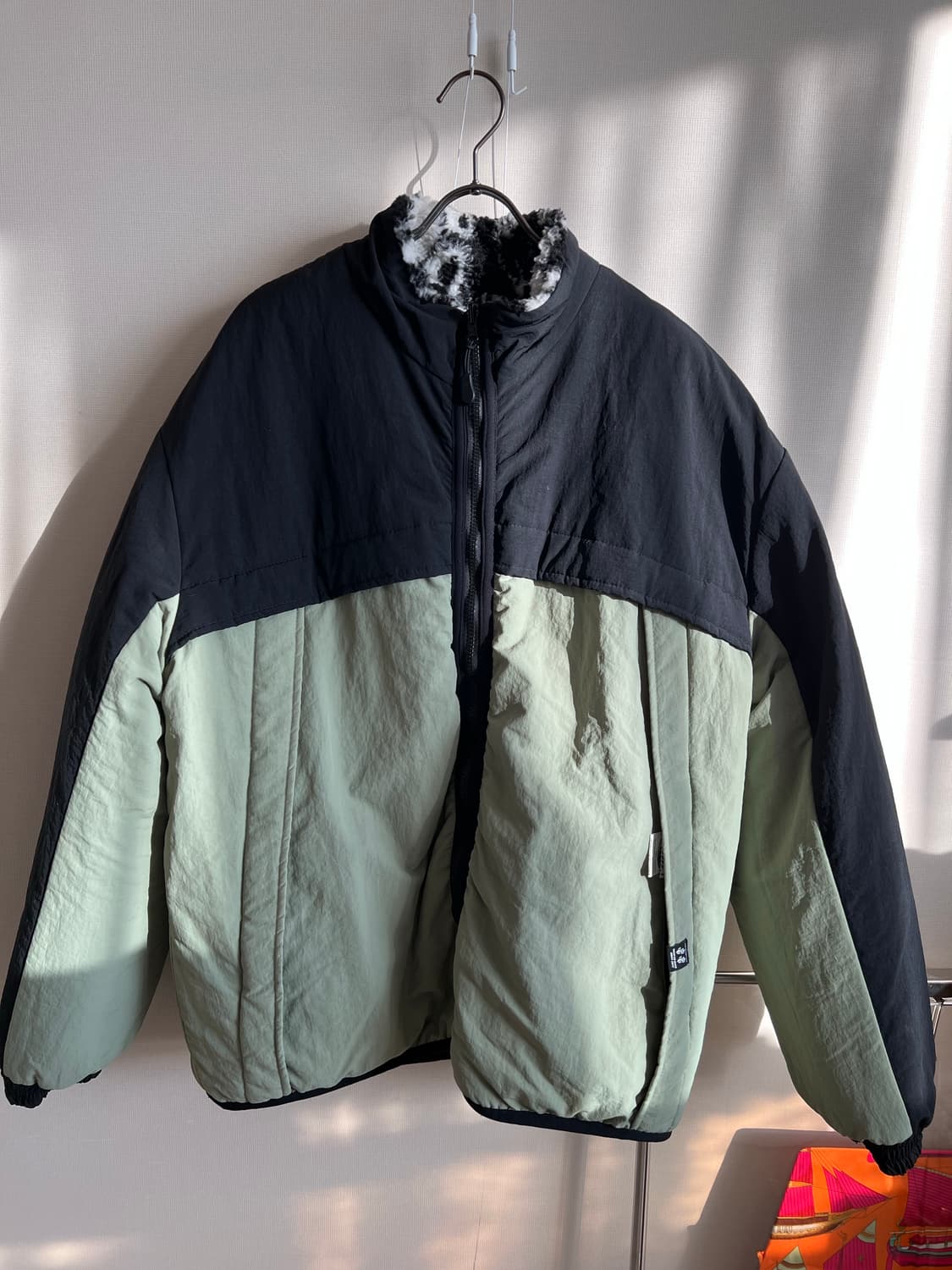 유쓰메쓰 한정판 리버서블 베어 플리스 재킷L 상품이미지9