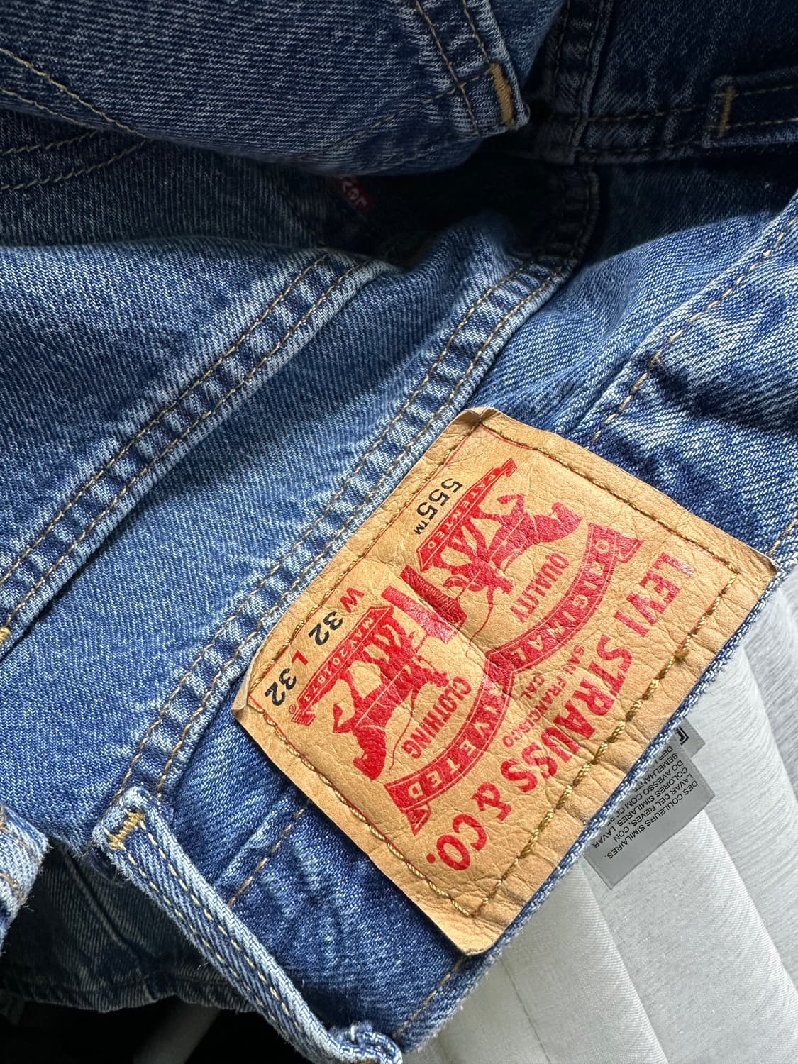 리바이스 555 릴렉스드 스트레이트 32x32 상품이미지2