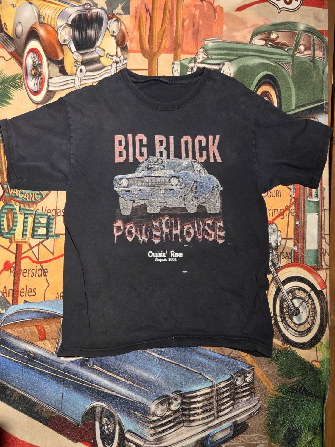 00's 머스탱 클래식카 티셔츠 상품이미지1