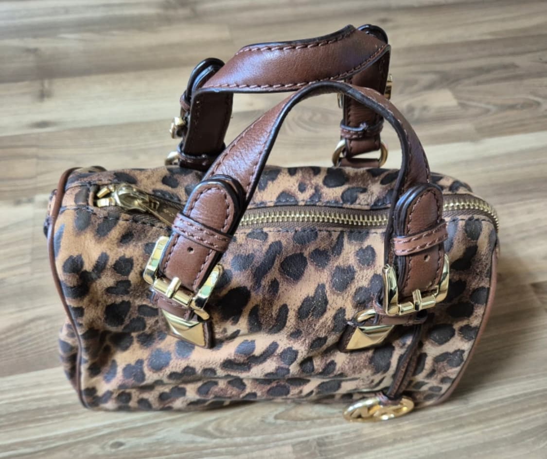 Michael kors 마이클 코어스 레어파드 호피 토트백  상품이미지5