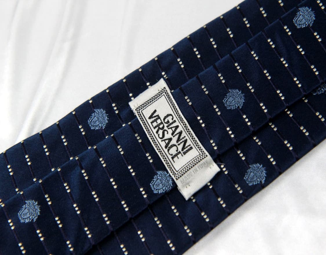 베르사체 8.8cm A+등급 남자 명품 넥타이 상품이미지3