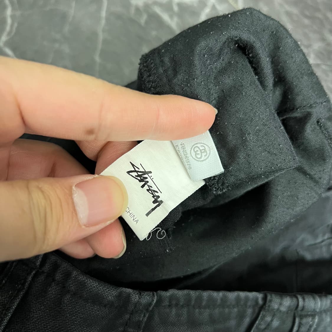 스투시 립스탑 서플러스 카고 팬츠 블랙 상품이미지7