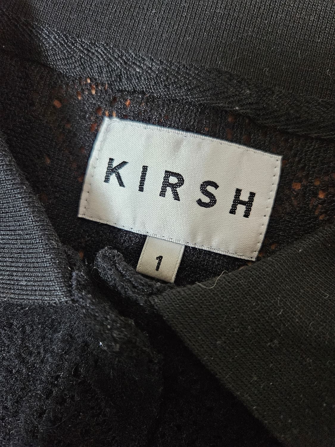 키르시 레이스 니트 피케 카라티셔츠 1사이즈 상품이미지3