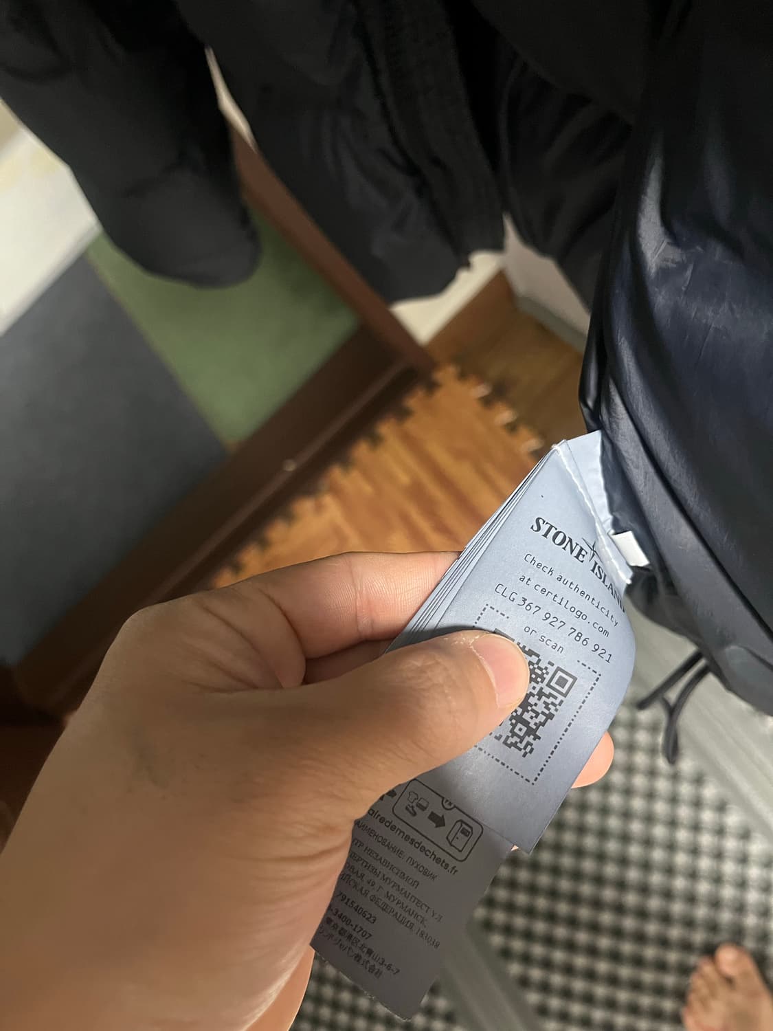 스톤아일랜드 패딩 23fw 블랙 xl  상품이미지7