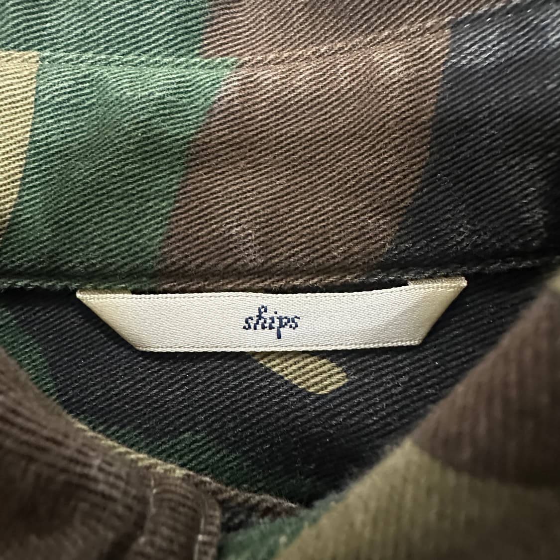 SHIPS japan made camo shirt 상품이미지3