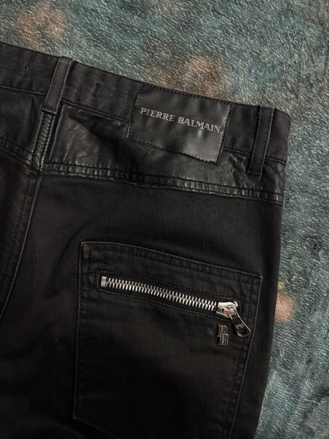 TTF✳️발망 레더 패널 바이커진 상품이미지9