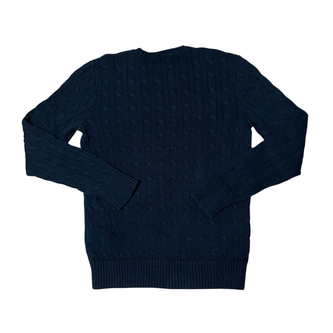폴로 랄프로렌 네이비 케이블 니트 L 상품이미지2
