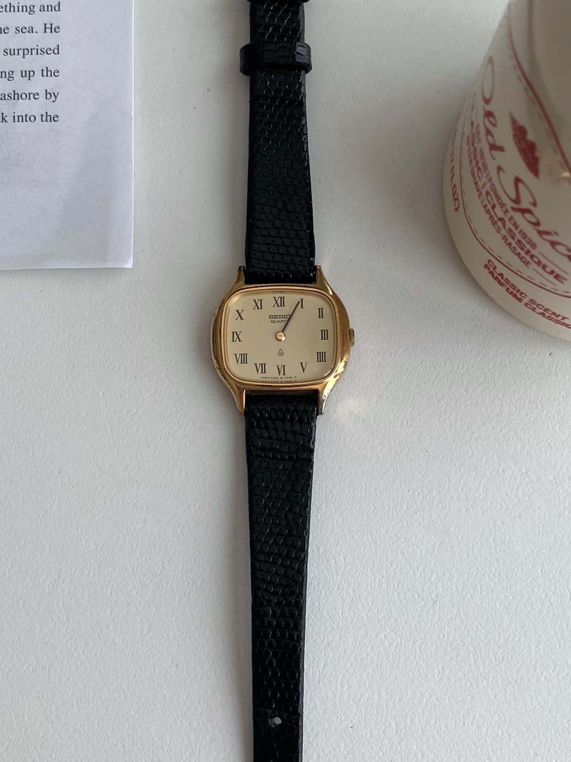 Seiko 세이코 로만 골드 쿼츠 상품이미지3