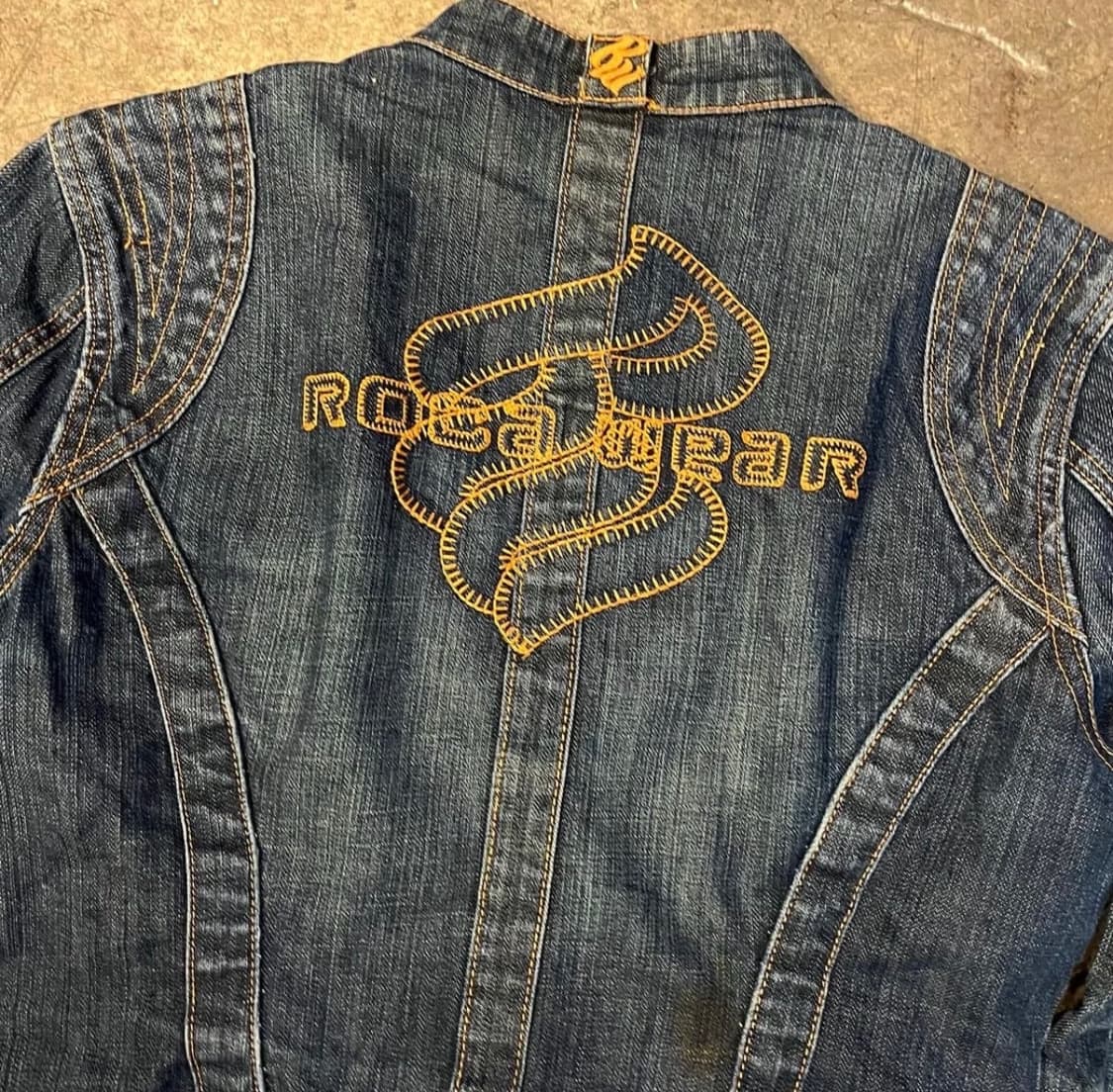 빈티지 데님 자켓 상품이미지3