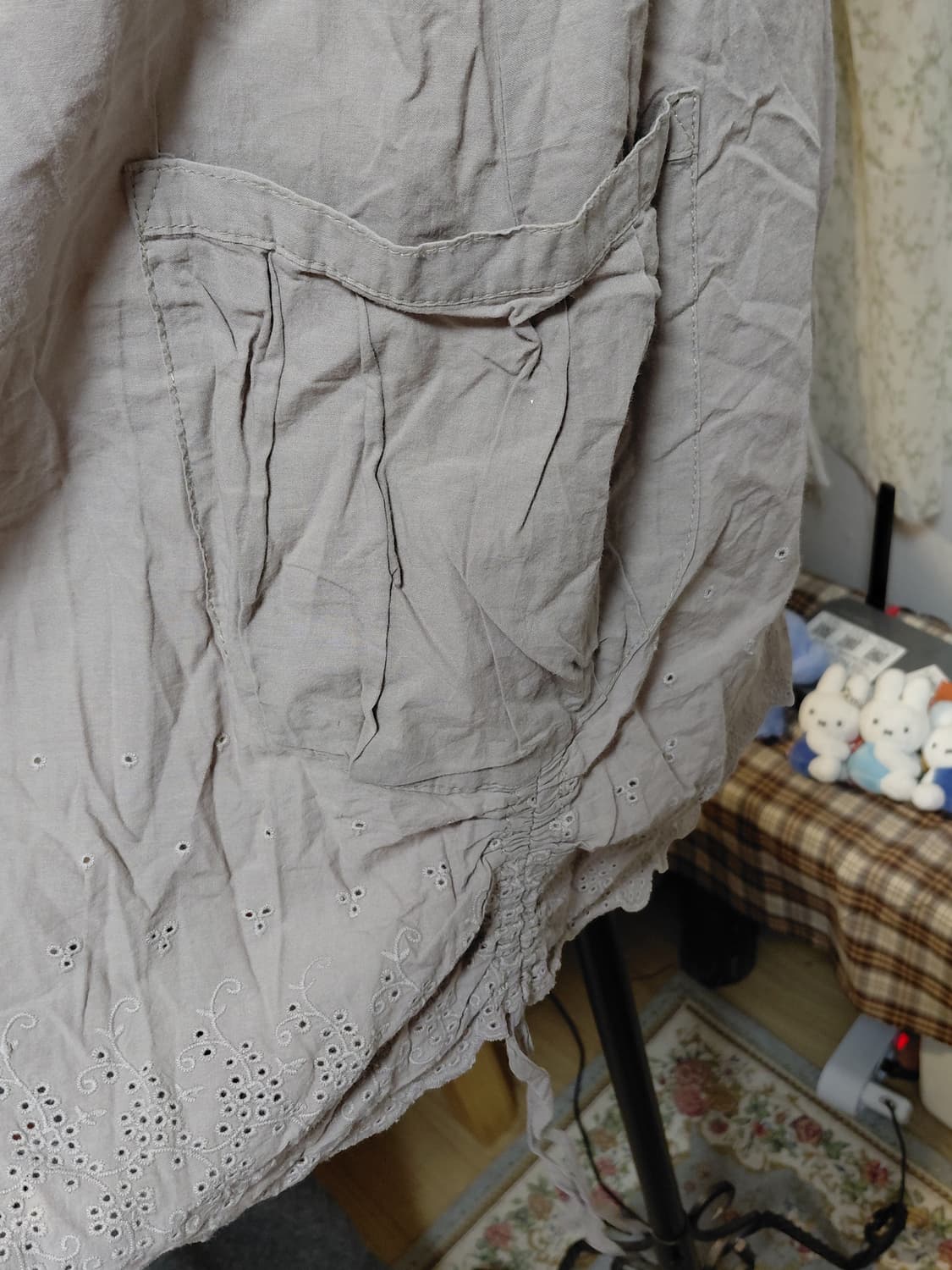 [예약주문 1] 모리걸 빈티지 레이스 끈나시 원피스 상품이미지5