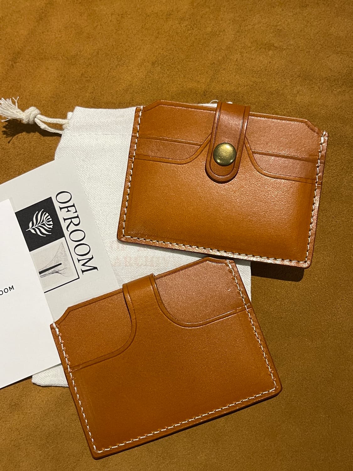 에이징 소가죽 슬림 카드지갑 상품이미지4