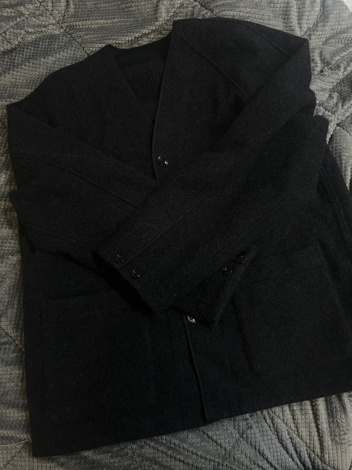 르메르/ 래글런 알파카 라이너 울 자켓/50 상품이미지4