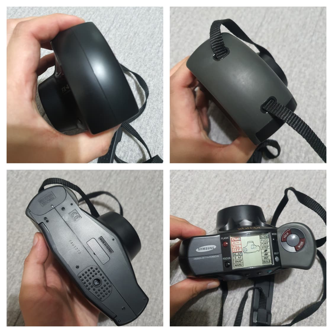 삼성 케녹스 FX-4 블랙 색상 필름 카메라 (A) 상품이미지4